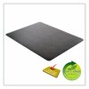 Deflecto Chair Mat 36"x48", Rectangular Shape, Black, for Carpet CM14142BLK